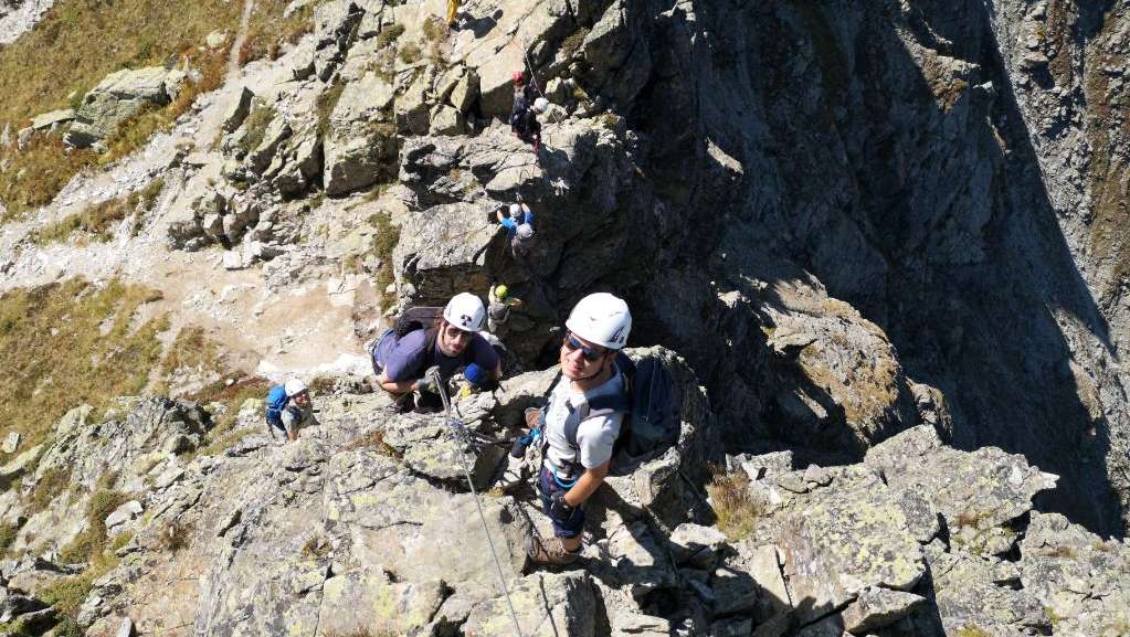Klettersteig zu den Gargellner Köpfen 2019
