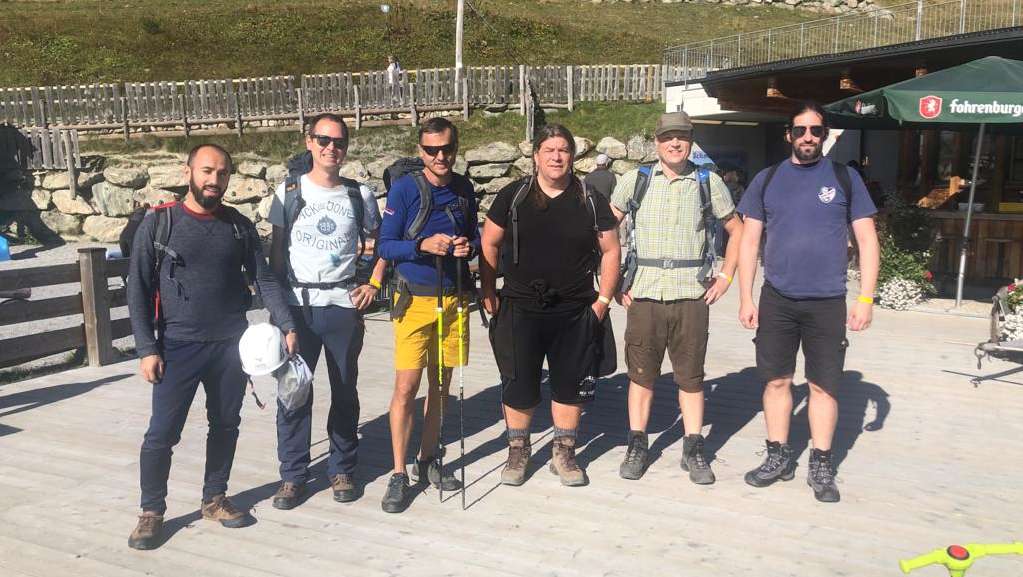 Teambuilding der Projektorganisation nach Gargellen 2019